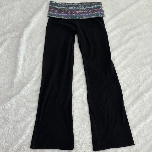 No Boundaries Pants - y2k foldover leggings yoga pants